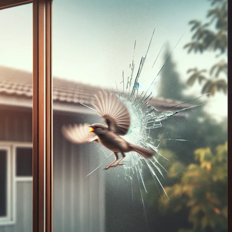 If a Bird Hits Your Window What Does it Mean?